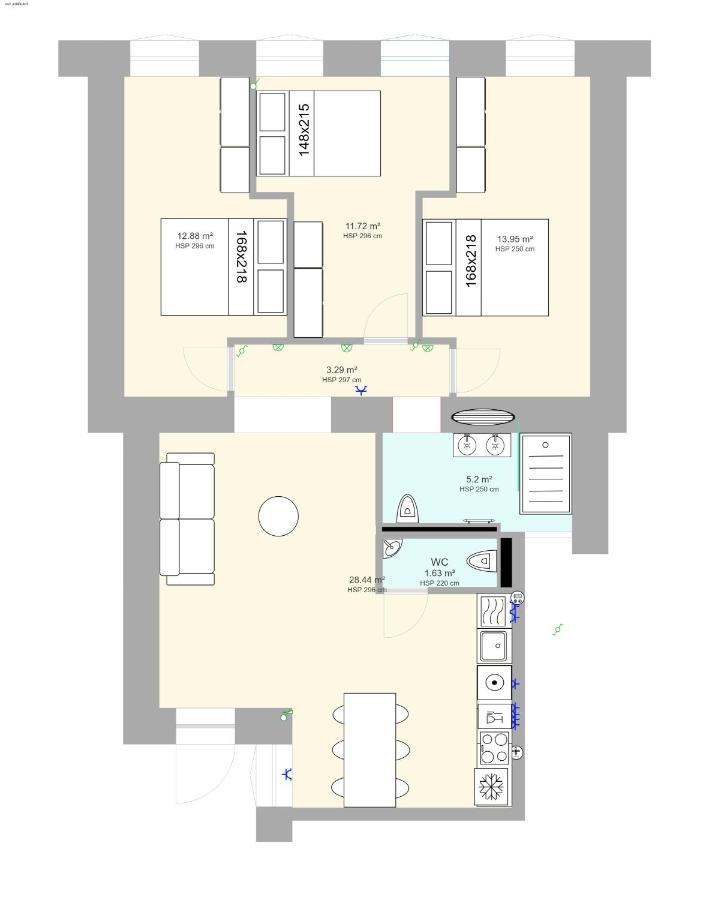 Three-Bedroom Apartment,1135569596:JPEG