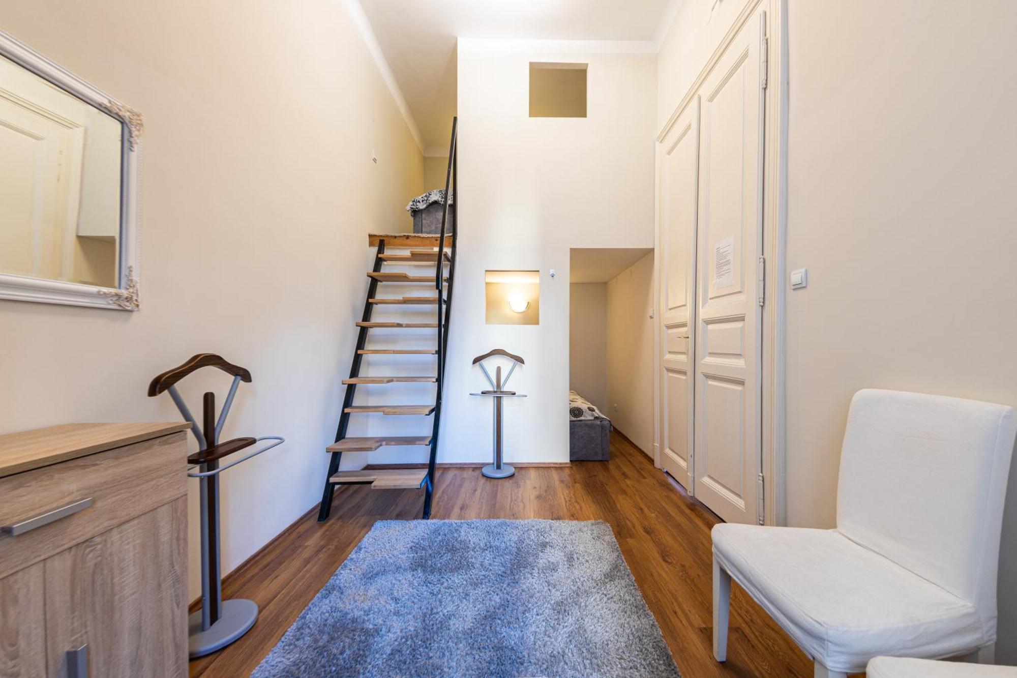 Family Room with Shared Bathroom