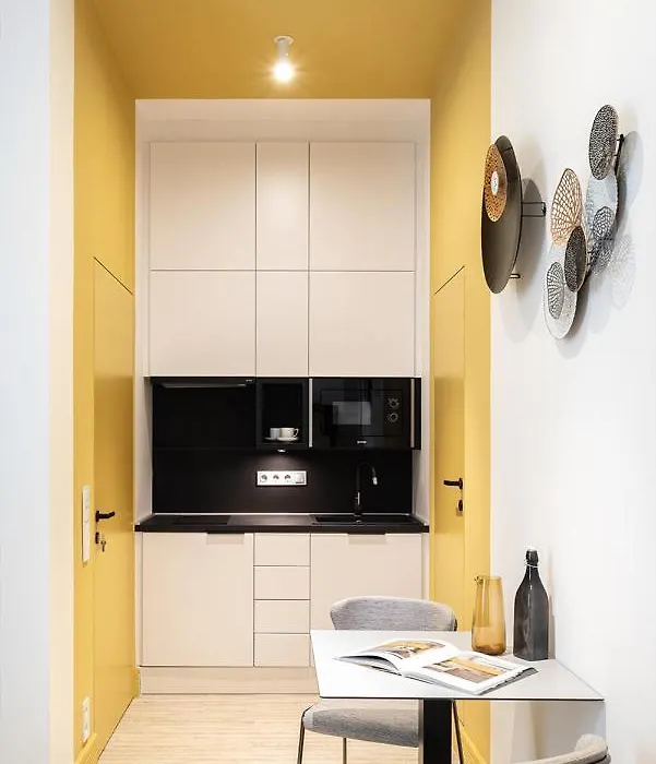 White Boat Studio Apartment Gold-1