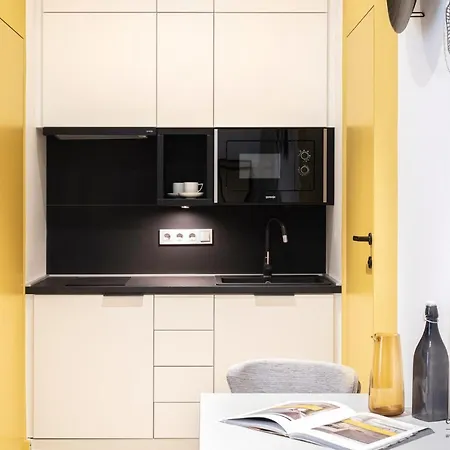 White Boat Studio Apartment Gold-3